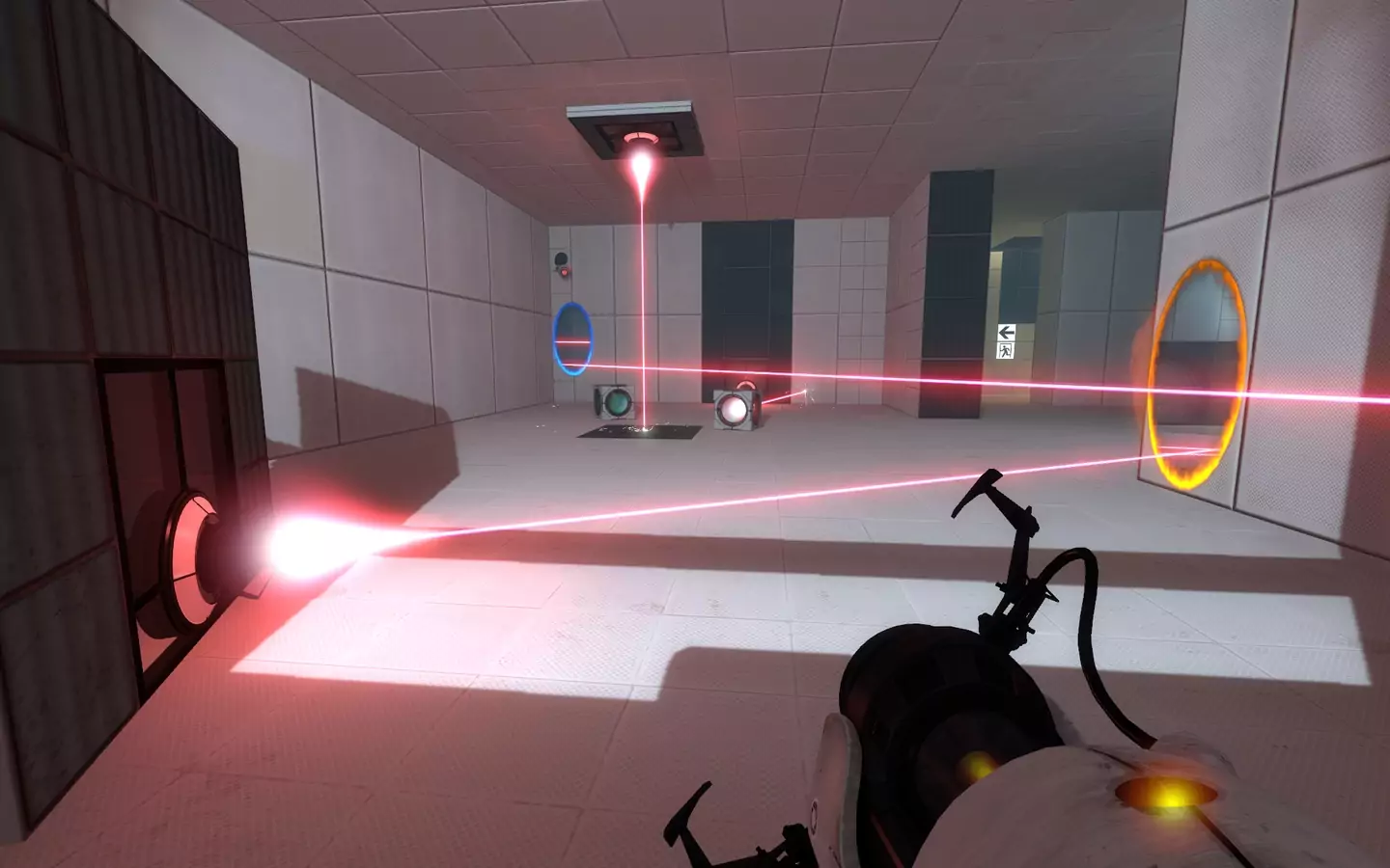 Portal 2: complexe puzzels worden opgebouwd uit langzaam geleerde elementen die in eerdere, overzichtelijke situaties zijn aangeleerd