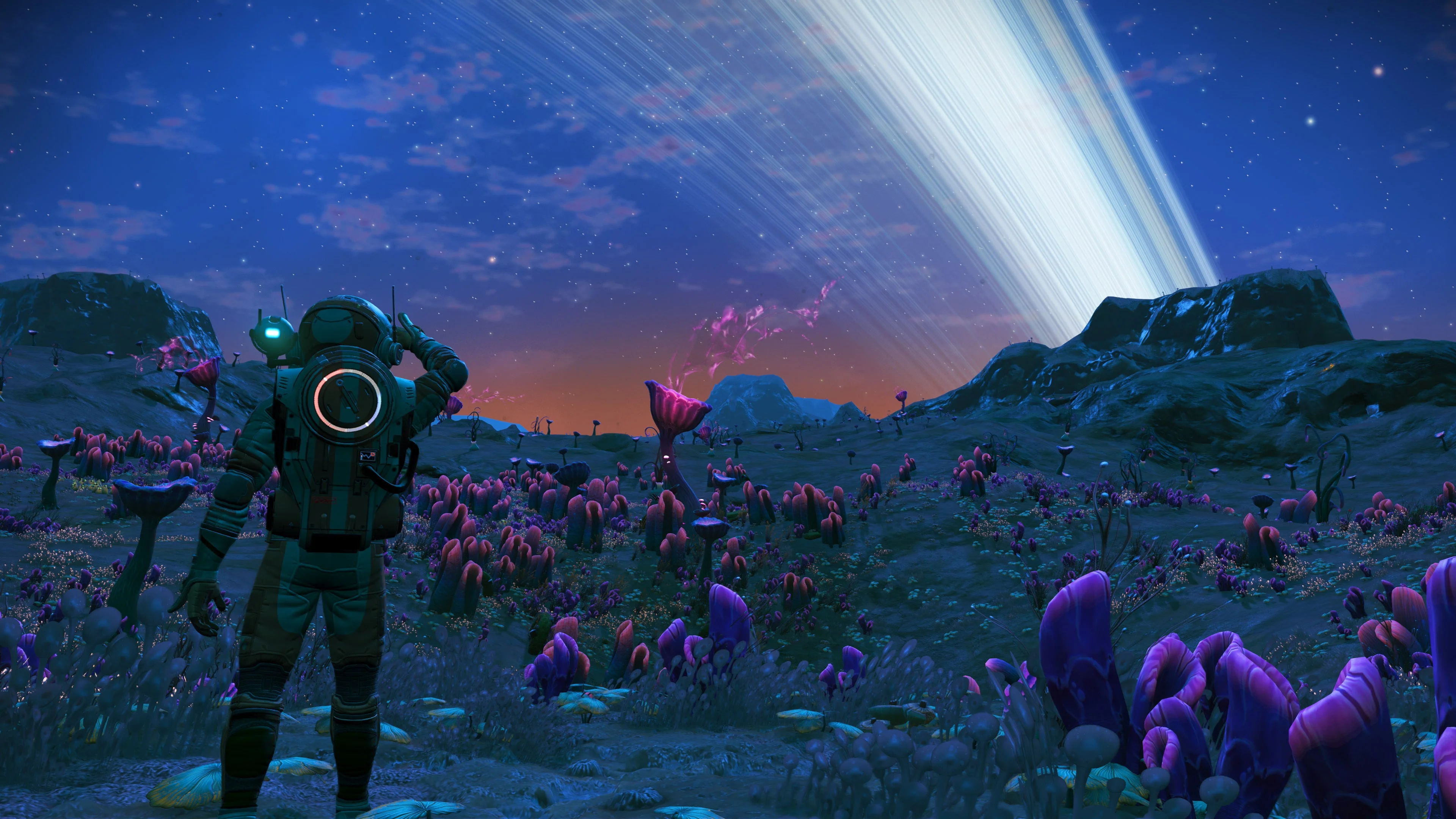 No Man’s Sky, met miljarden unieke planeten om te ontdekken.
